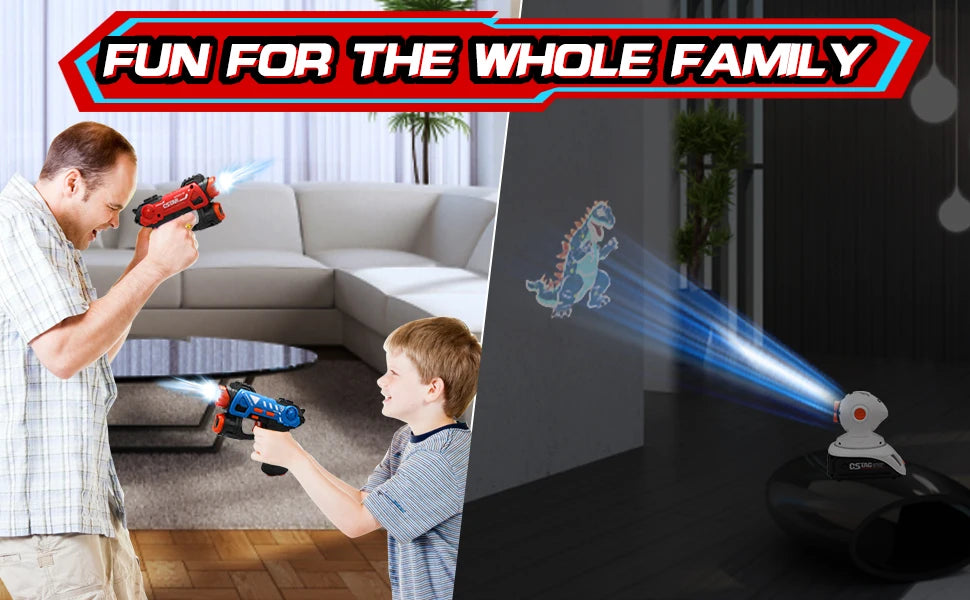 Laser Tag Projector Game – Epic Indoor Fun for Kids & Families!
